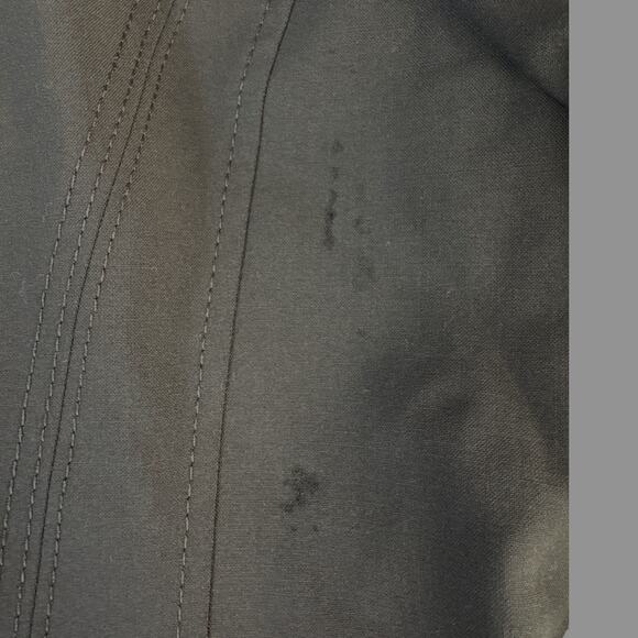 Ann Taylor Blazer Jacket Stretch Career Chocolate Brown Size 12 Flawed - Picture 7 of 7